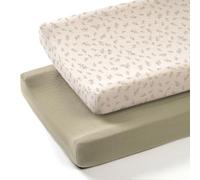 lulumoon Muslin Changing Pad Covers: Baby Cotton Changing Table Covers - Soft Changing Pad Sheets for Boys Girls