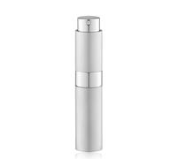Lulupack 10ml Refillable Perfume Atomizer Portable Travel Perfume Spray Bottle Reusable Spray Bottle for Perfume, Cologne, Bag, Office and Travel, 1 Piece Silver