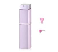 Lulupack 20 ml Square Perfume Atomiser for On the Go Perfume Filler Refillable Spray Bottle Small Travel Atomiser Perfume for Men and Women (Pink)