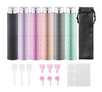 Lulupack Travel Perfume Bottle Refillable, 8ml Cologne Spray Atomizer, 6PCS