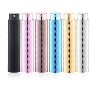 Lulupack Perfume Atomizer Travel Refillable Bottle: Cologne Sprayer Portable for Men - Mini Spray Empty for Refill - 8ml Small Size Glossy