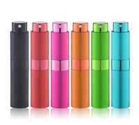 Lulupack Perfume Atomizer Travel Refillable Bottle: Cologne Sprayer Portable for Men - Mini Spray Empty for Refill - 8ml Small Size Pink