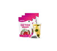 LULUTOX Detox Tea - Herbal Blend with Dandelion, Ginseng, and Ginger - Supports A Healthy Weight, Digestive Health - Vegan, All Natural, Laxative-Fre