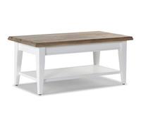 Lulworth White Reclaimed Pine Coffee Table