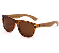 Luma Eyewear Wistmans Polarised Wood Wayfarer Unisex Sunglasses - - Size: ONESIZE