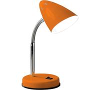 Premier Housewares Orange Gloss Desk Lamp