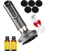 Lumafirm Cellulite Massager, Lumafirm Cellulite Remover, Firm and Tone Tool, with 12 Suction Modes, for Legs, Waist, Neck, Arm, Helping to Minimize Dimples, Lumps, and Uneven Tone (Gray)