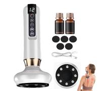 Lumafirm - Lumafirm Cellulite Massager, Cordless Handheld Cellulite Massager Electric Fat Remover, Electric Cupping, Tightening and Smoothing The Skin, for Belly, Waist, Arm, Leg (B)