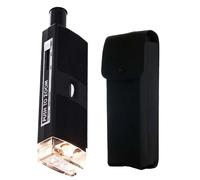 LUMAGNY Lighted Pocket Microscope | Adjustable Magnification 60x, 80x, 100x | Bright Illumination | Compact & Hand-Held | Ideal for Labs & Students