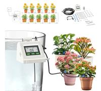 LUMAI Automatic Watering System, Plant Watering Devices, Self Watering System for Plants, USB or Battery Powered & 11 Dropper Tips, Drip Irrigation System for Watering Garden Potted Plants on Holiday