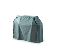 Lumaland Barbecue Cover 183 x 68 x 133 cm - Waterproof - Tear-Resistant Oxford 600D Fabric - 280 g/m² - Protective Cover, Tarpaulin for Gas Grill - Windproof, UV-Resistant - Green/Grey
