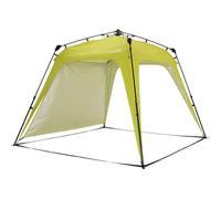 Lumaland Pop Up Gazebo 2.5m x 2.5m with 1 sidewall | Waterproof with UV protection, garden event shelter, festival party tent incl. bag and pegs |