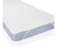 Lumaland Waterproof Mattress Protector 90 x 200 cm Breathable Anti Allergy Bedding Protector Mattress Pad Topper Cover