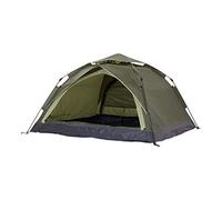 Lumaland Where Tomorrow Camping Tent Durable and Lightweight Pop Up for 3 People with 2 Entrances 215 x 195 x 120 cm - Green