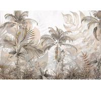 Lumalea - Tropical Plants Panoramic Wallpaper - Width 464 cm x Height 320 cm