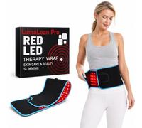 LumaLean Pro Red Light Belt for Waist, Abdomen, Back and Shoulders | Adjustable wearable belt and warmth settings for comfortable hands-free use on the waist, abdomen, back or shoulders