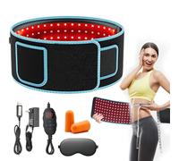 LumaLean Pro Slimming Belt, Nomend Weight Loss Belt Red Light, LumaLean Pro Red Light Therapy for Menopause Belly, LumaLean Pro belt, Tighten Loose Skin and Firm Your Waist & Muscle Relief (1, Blue)