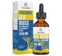 Lumarejebo Liposomal Irish Sea Moss Drops 1550MG, with Burdock Root and Bladderwrack Extract, 4X Stronger Than Pills & Gel, Support Gut & Immune Health (Pack of 1)