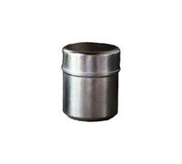 LumaTide Titanium Pet Urn for Dog Cat Ashes - 150ml Small Pet Memorial Keepsake with Sealed Lid, Holds Fur & Bones