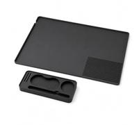 Lumayina Coffee Machine Mat 60 x 40 cm with Tamper Mat, Black