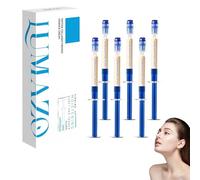 Lumazo Polypeptide Collagen Elastic Essence Cream, Anti-Wrinkle Micro-Molecular Collagen Lotion, Peptide Collagen Firming Essence, Natural Polypeptide Elasticity Serum for All Skin Type (6 Pcs)