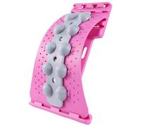 Lumbar Back Stretcher - 4 Levels Adjustable Lumbar Board with 3D Massage Dots, Non-Slip Spine Stretcher for Home Gym Yoga, Style 1