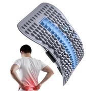 Lumbar Back Stretcher - Waist Support Relieving Board | Adjustable Lumbar Support Board for Calf Neck Hip Back Spine Relief Pilates Yoga Exercise Muscle Recovery