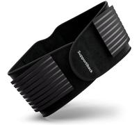 Lumbar Belt - Patented 3-Zone Structure for NATURAL POSTURE - 3X Less Inflammation - Sweat-Wicking & 2X MORE BREATHABLE - Bio-Based