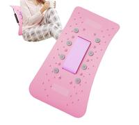 Lumbar Board | Traction Stretching Device with Magnet,Adjustable Back Stretcher Lumbar Support | for Cervical Spine Discomfort Relief Women Men Home Travel Post Workout