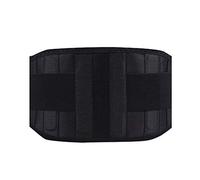 Lumbar brace Self-heating With 4 Plate Magnetic Tourmaline Belt For The Back With Waist Ceinture Tourmaline Support Brace Massager men women (Color : Black, Size : S) (Black XL)