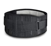 Lumbar brace Tourmaline Belt Waist Brace Support Self Heating Magnetic Therapy Lumbar Waist Posture Corrector Bandage Belt Lower Back Support men women (Size : M) (M)