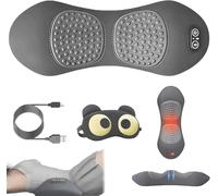 Lumbar Massage Pillow, Vibration Lumbar Pillow, Constant Temperature Hot Compress, 135 Golden Curvature Scientific Zoning, Elastical Fabric, for Back Pain Relief