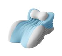 Lumbar Pillow, Headboard For Sitting Up Back Neck Pain Relief With Face Down Massage Prone Pillow Function For Reading With Washable Cover,For the waist