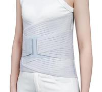 Lumbar rt Widen 32cm Back Brace Abdominal Binder Lower Waist rt Belt Breathable Lumbar Decompression Belt Compression Wrap for Women Men Lower Back Pain Relief