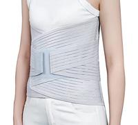 Lumbar rt Widen 32cm Back Brace Abdominal Binder Lower Waist rt Belt Breathable Lumbar Decompression Belt Compression Wrap for Women Men Lower Back Pain Relief