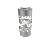 Lumbar Spinal Surgery Survivor Stainless Steel Insulated Tumbler