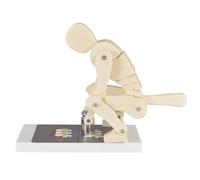 Lumbar Spine Protection Teaching Tool, Interactive Fitness Safety Display for Posture Correction and Human Weightlifting Spine Force Demonstration