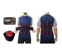 Lumbar Support Back Brace with Self-Heating Magnetic Therapy and Far Infrared Compression Belt Adjustable Waist Support Pain Relief Belt X-Large Size