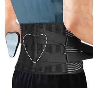 Lumbar Support Belt For Men And Women, Lumbar Support Brace For Sciatica Pain, Herniated Discs, Spinal Stenosis, Adjustable Elastic Lumbar Band