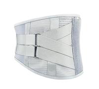 Lumbar Support Belt Self-heating Lower Back Support Brace With Detachable Metal Spring Strips For Pain Relief Sciatica Spinal Stenosis Scoliosis Or Herniated Disc Men Women Grey