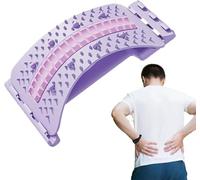 Lumbar Support Board, Adjustable Back Stretcher with Magnets | Manual Massagers for Exercise, Correcting Sleep Position, Spine Nerve at Home