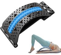 Lumbar Support Board, Adjustable Back Stretcher with Magnets | Manual Massagers for Exercise, Correcting Sleep Position, Spine Nerve at Home