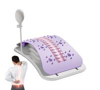 Lumbar Support Board,Adjustable Lumbar Cracker Board Massager - Spine Deck Cracking Massager, Workout Stretching Equipment for Home Offices Dorm Apartment Living Room Bedroom Travel