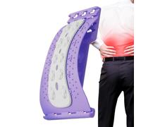 Lumbar Support Board, Lower Back Stretcher, Level Adjustable Lumbar Back Stretchers, Non-Slip Spine Stretcher with 3D Massage Dots, for Home Gym Orthopedic Spine Alignment Tissue Nerve