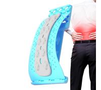 Lumbar Support Board, Lumbar Stretch Board Back Cracker, Adjustable Level Traction Massage Tools, for Spine Muscle Relaxation Recovery Home