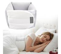 Lumbar Support, Ergonomic 360° Wrap-Around Back Support Pillow for Sleeping, Soft Silk Cotton Lumber Pillow, Memory Foam Adjustable Cushion for Lower Bac-k Relief, Side/Back/Stomach Sleepers