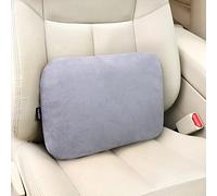 Lumbar Support Office Chair Pillow for Car Seat Cushion Thin Lower Back Pain Support Driver Road Trip Accessories for Women Men Grey