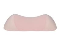 Lumbar Support Pillow, Memory Foam Back Support Cushion with Removable Washable Cover to Ease Lower Back Pain While Improving Posture for Office Chair & Car (Peach Pink)