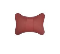 Lumbar Support Pillow Universal Car Headrest Lumbar Support Pillow For BMW For X3 G01 PU Auto Seat Head Neck Waist Back Protector Cushion Lumbar Support Cushion(Lumbar Red)