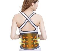 Lumbar Support Self Heating Tourmaline Magnetic Steel Bone Lumbar Support Belt Waist Spine Back Posture Corrector Belt Pain Relief Men Women